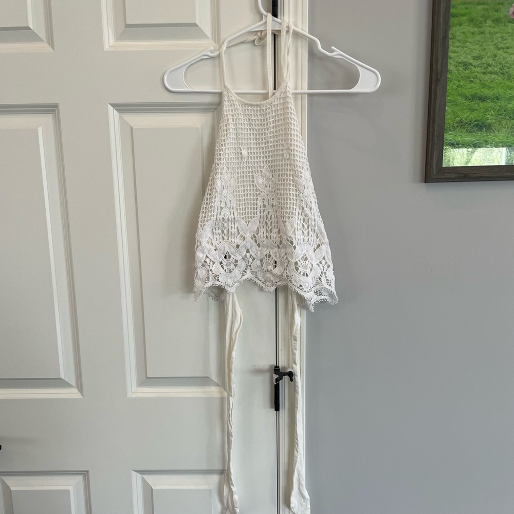 Halter top, crop,